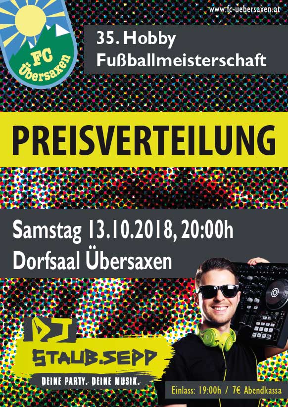 Preisverteilung 2018